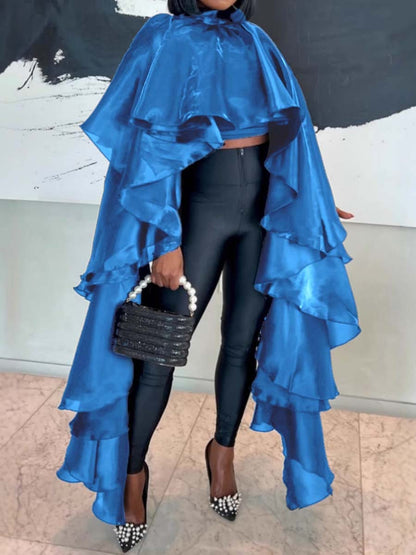 Sexy Satin Loose Pouch Top