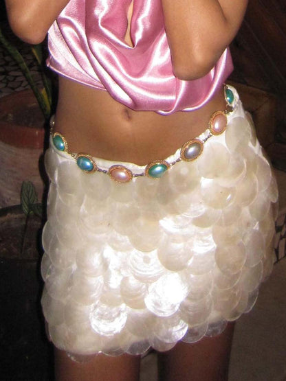 Sexy Sequin Hip Mini Skirt