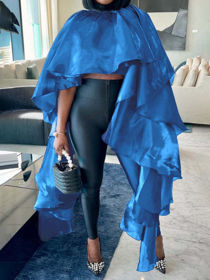 Sexy Satin Loose Pouch Top