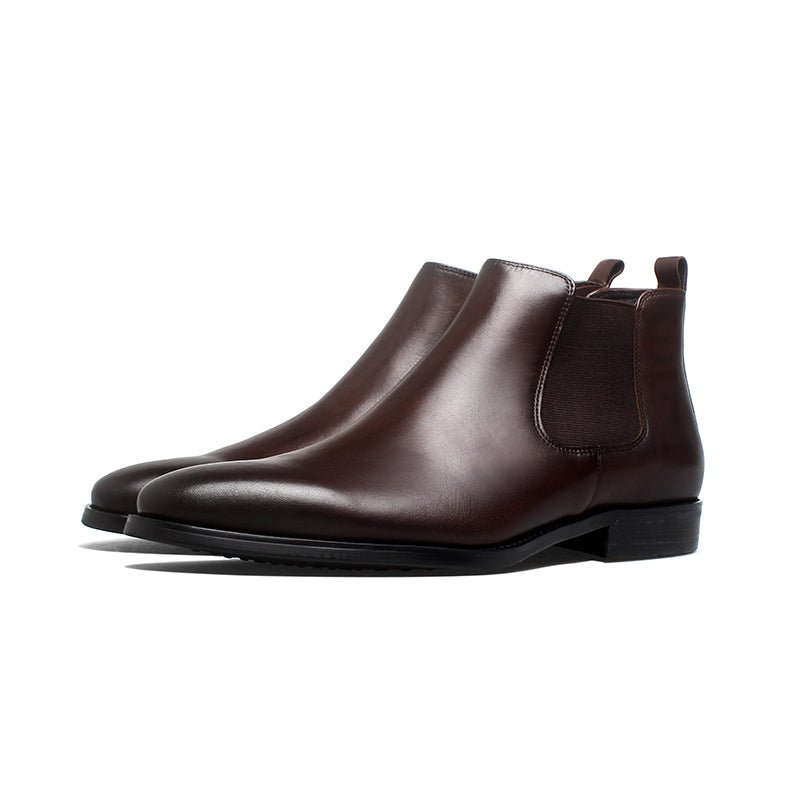 Men's Italian Handmade Genuine Leather Chelsea Boots