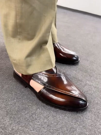 Men's High-quality Leather Sandals