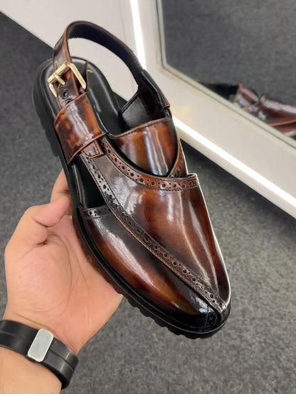 Men's High-quality Leather Sandals