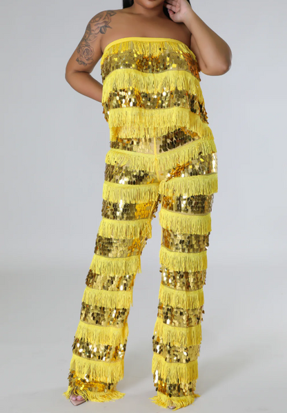 Sparkly Tassel 2pc Set