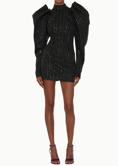 Dazzle Striped Dress