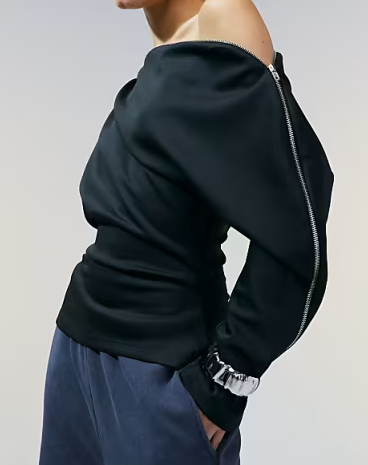 The Fab Zipper Blouse