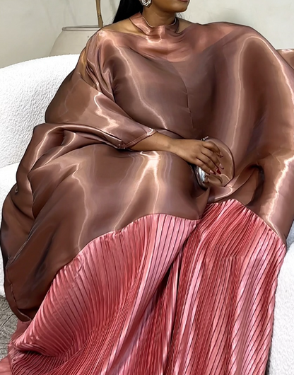 Dazzle Oversized Pleated Dress