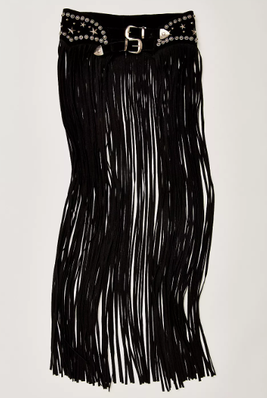 Western Cowboy Tassel Belt