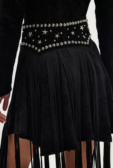 Western Cowboy Tassel Belt