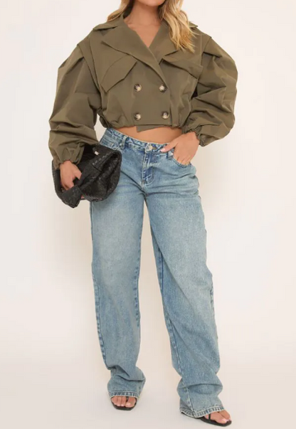 Fab Short Trench Jacket