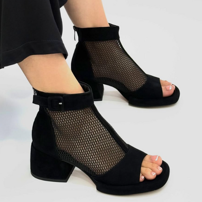 Women's Breathable Thick-Heeled Sandals