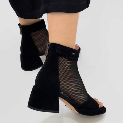 Women's Breathable Thick-Heeled Sandals