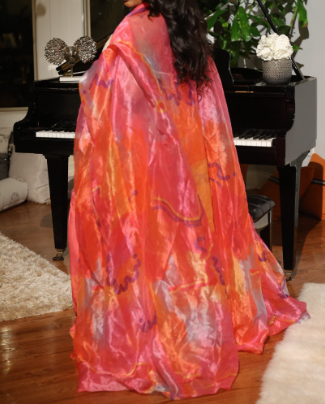 Dazzle Colorful Kimono Outfit