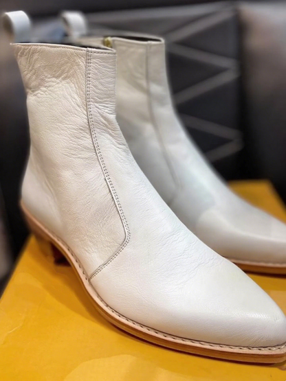 Men's Cuban Heel Goodyear Welted Boots