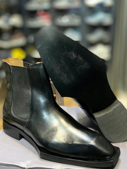 Men's Italian Chelsea Leather Boots