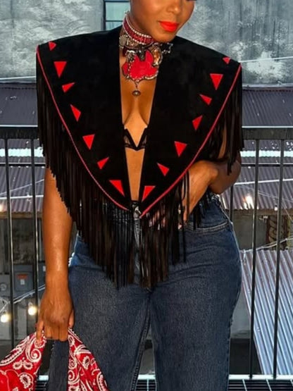 Vintage Tassel Shawl