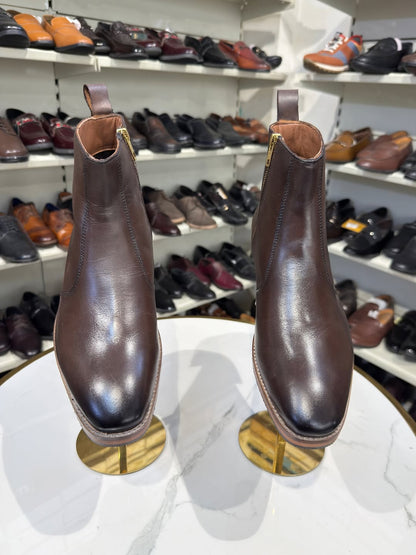 Men's T-Shape Wooden Chelsea Boots