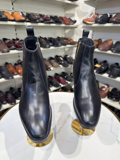 Men's T-Shape Wooden Chelsea Boots