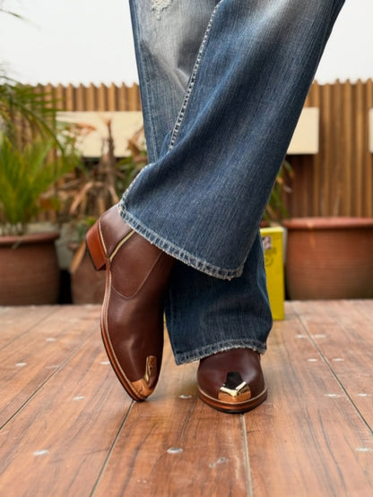 Men's Metal Toe Chelsea Boots