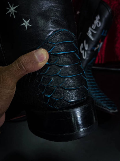 Men's Handcrafted Wizard Leather Boots