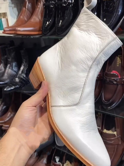 Men's Cuban Heel Goodyear Welted Boots