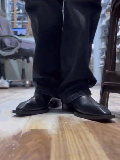 Men's Italian Chelsea Leather Boots