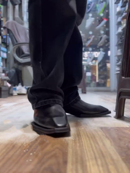 Men's Italian Chelsea Leather Boots