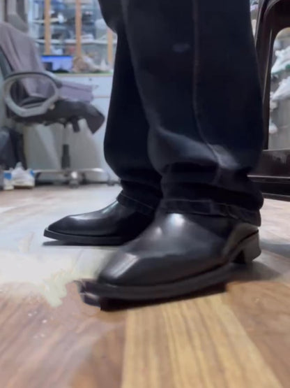 Men's Italian Chelsea Leather Boots