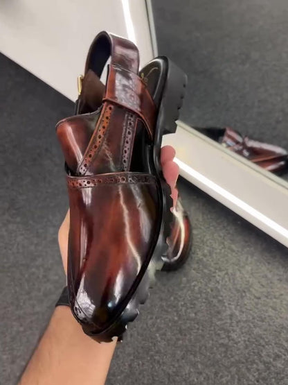 Men's High-quality Leather Sandals