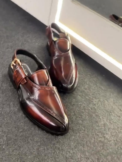 Men's High-quality Leather Sandals