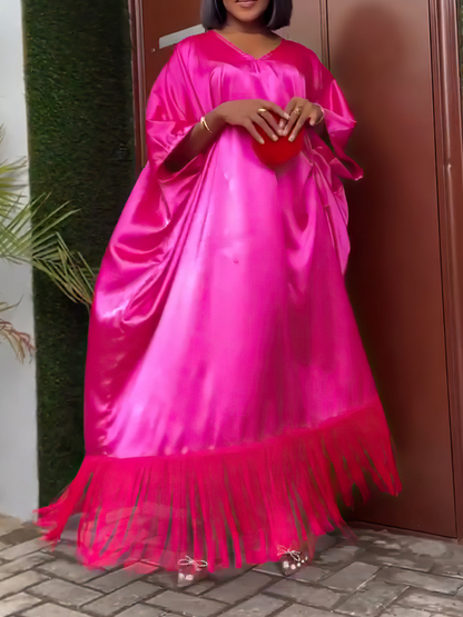 Breezy Comfy Tassel Dress