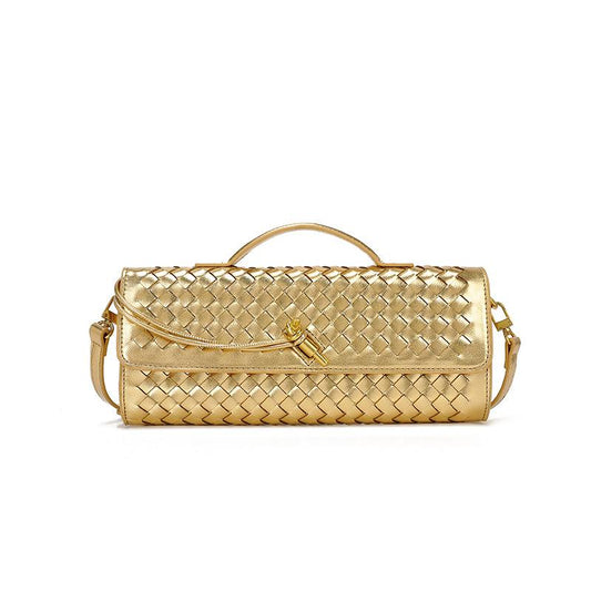 Fashion Woven Accordion Bag