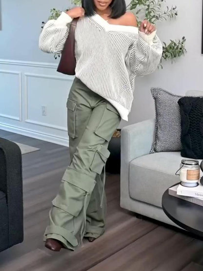 Army Green Cargo Pant