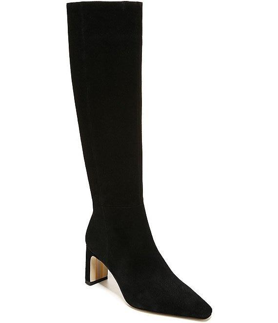 Suede Tall Dress Boots