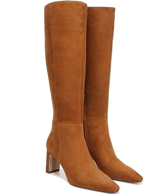 Suede Tall Dress Boots