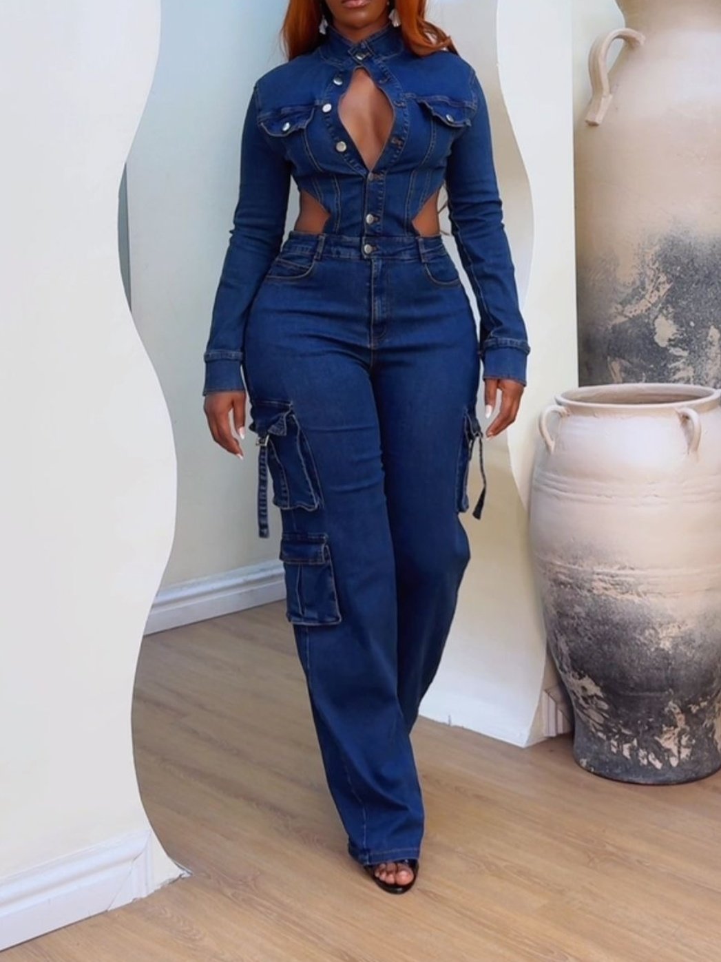 Nelle denim Jumpsuit