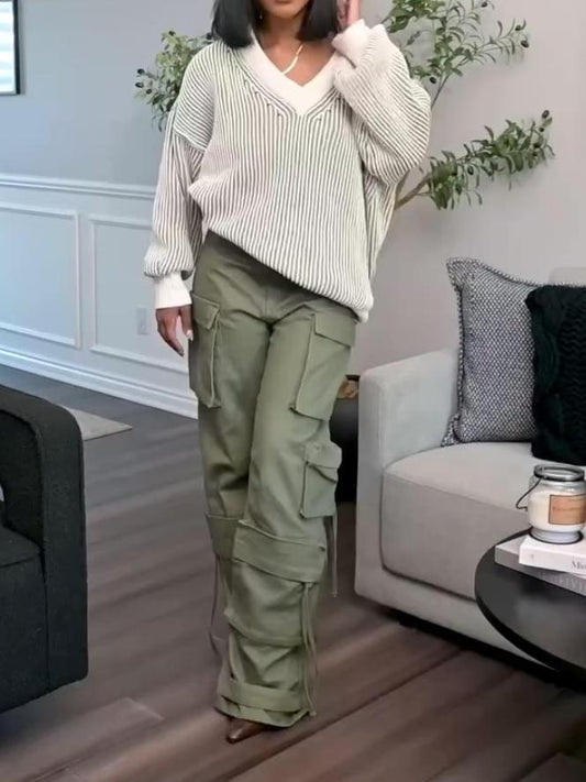 Army Green Cargo Pant