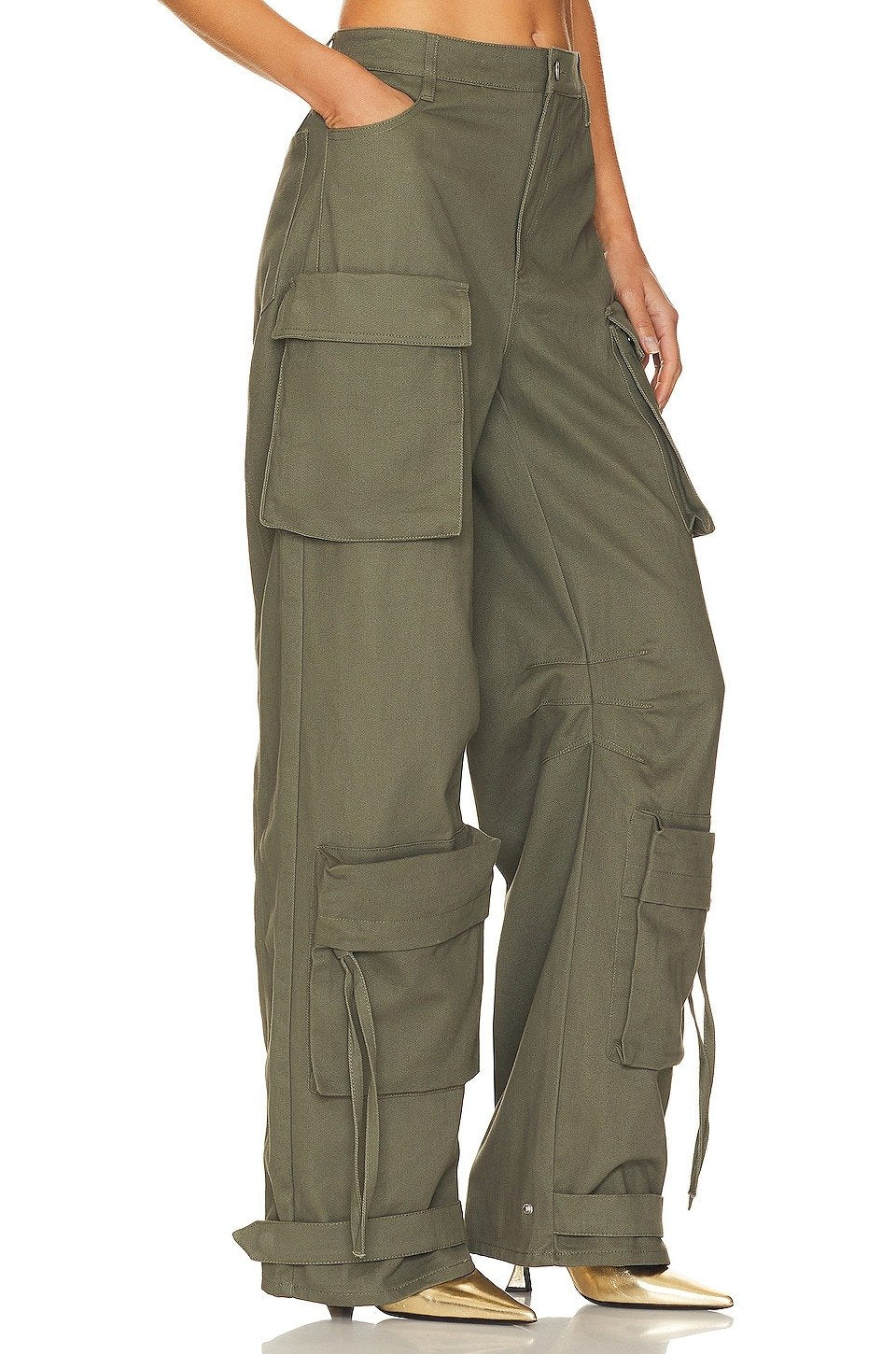 Army Green Cargo Pant