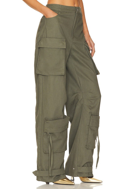 Army Green Cargo Pant