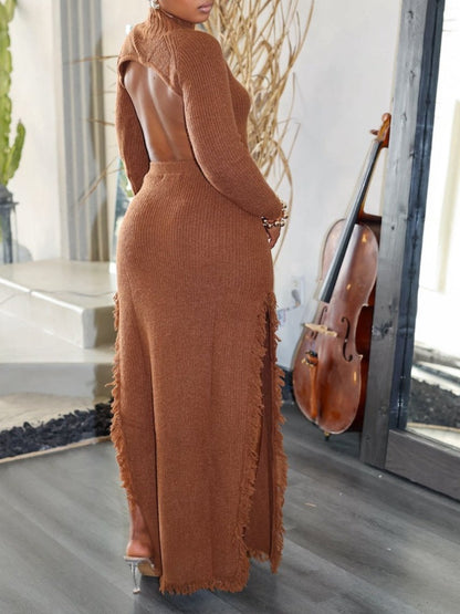 Cozy Knit Sweater Set