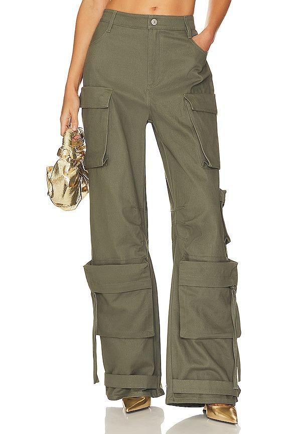 Army Green Cargo Pant