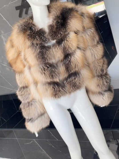 3in1 Detachable Eco-friendly Fur Coat