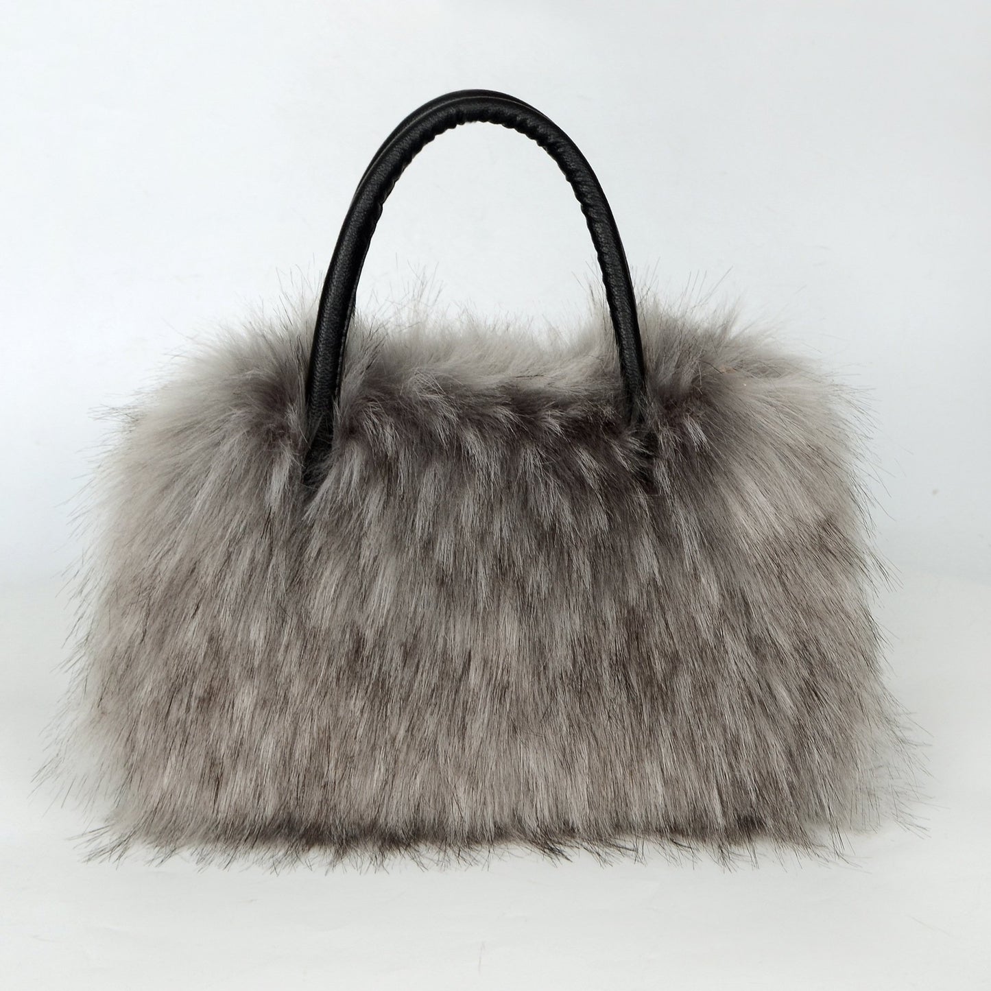 Faux Fur Racquoon Fur Handbag