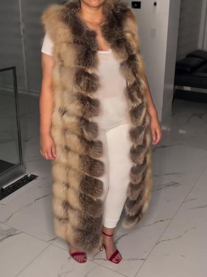 3in1 Detachable Eco-friendly Fur Coat