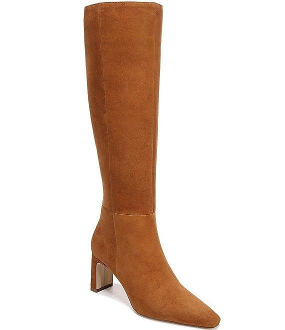 Suede Tall Dress Boots