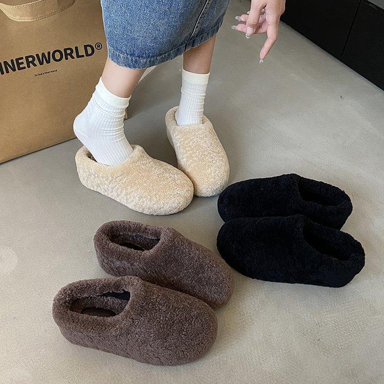 Winter velvet warm cotton shoes