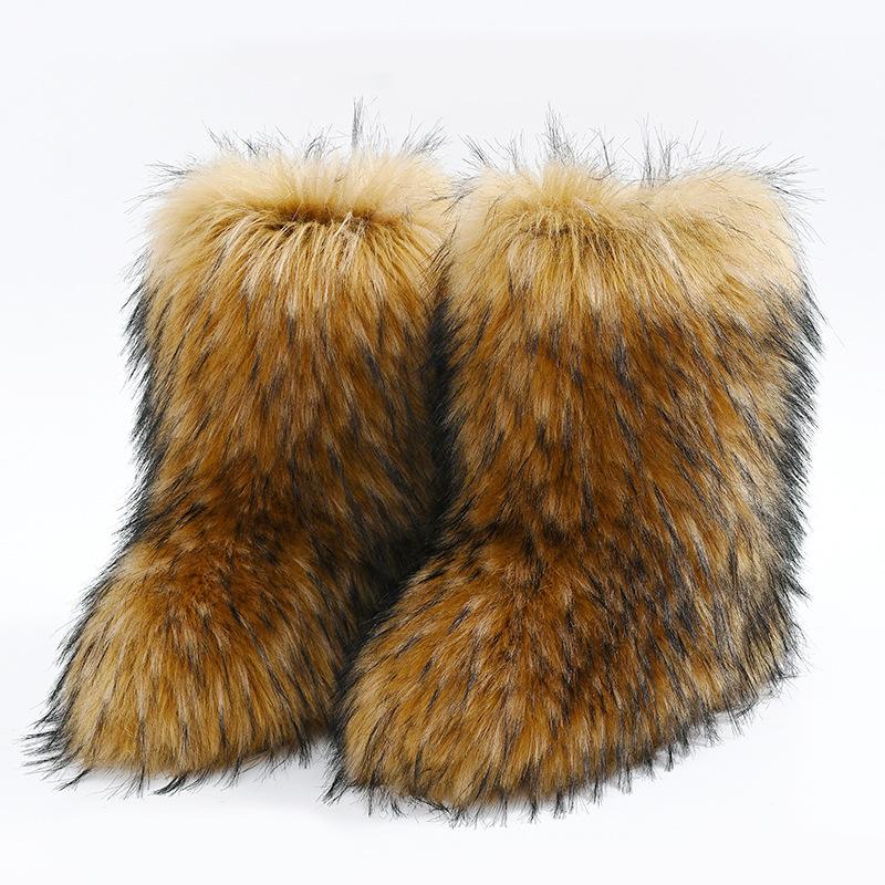 Women's Winter Faux Fur Boots