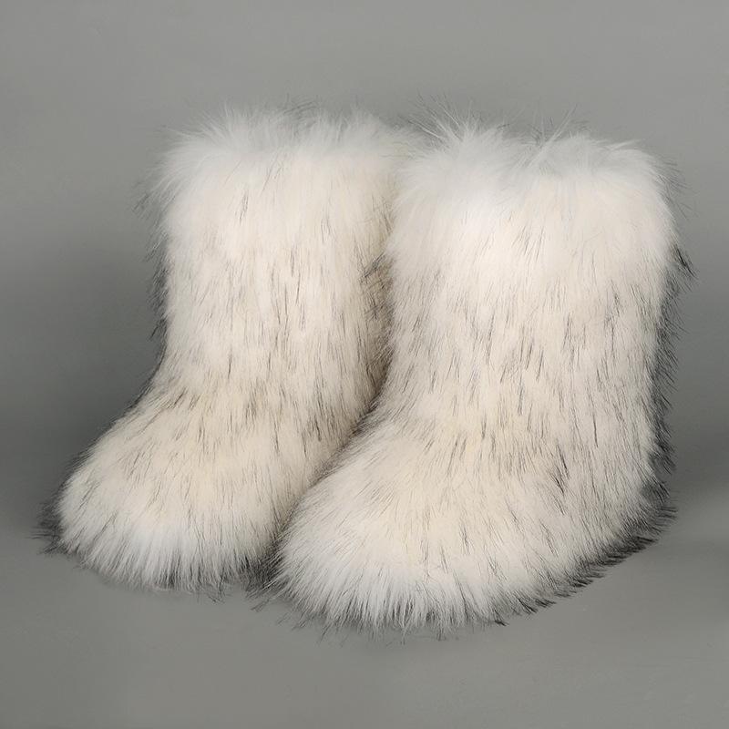 Women's Winter Faux Fur Boots