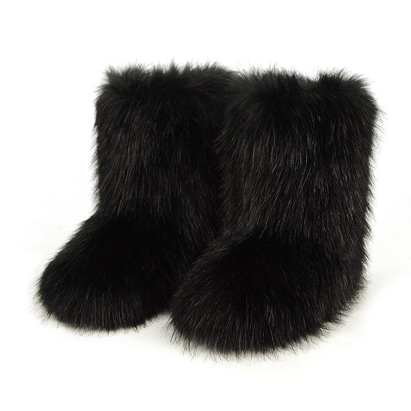 Women's Winter Faux Fur Boots