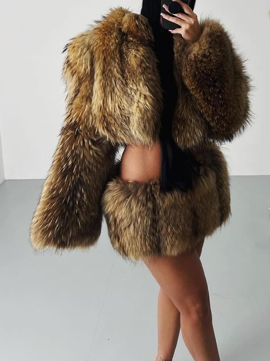 Fab Comfy Fur Skirt Set