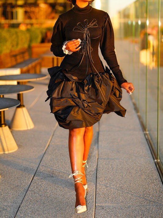 Classy Black Event Dress